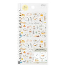 Midori Stickers | Small Cat - Simple Paper 