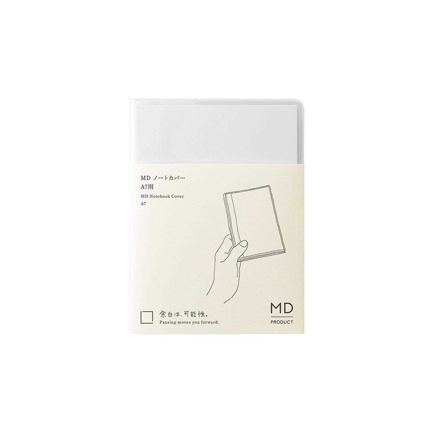 Midori MD Notebook Cover A7 Clear