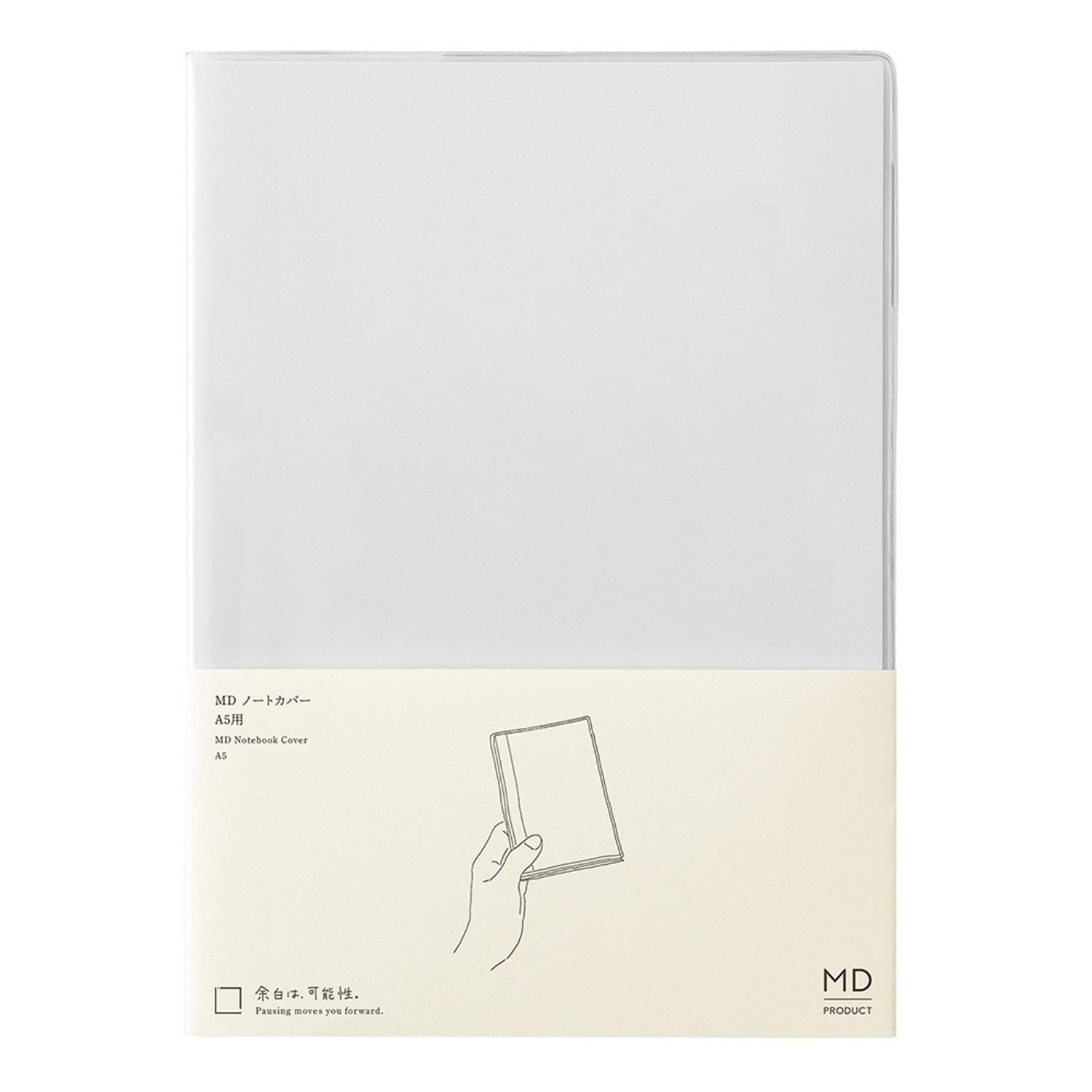 Midori MD Notebook Cover A5 Clear