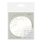 Midori Transparent Sticky Notes | Small Flowers - Simple Paper 