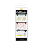Midori Journal Sticky Notes | Habit Tracker Stripes - Simple Paper 