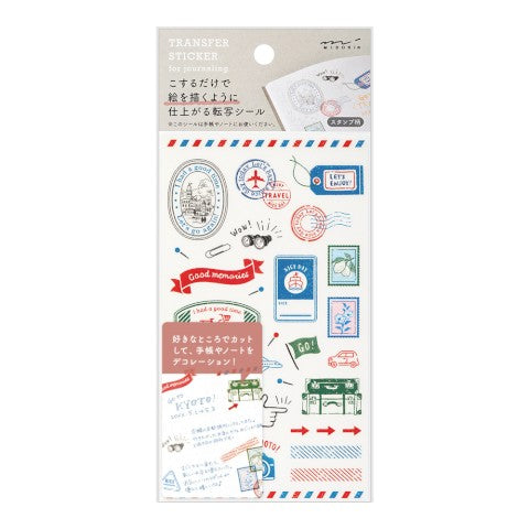 Midori Transfer Stickers | Stamps - Simple Paper 