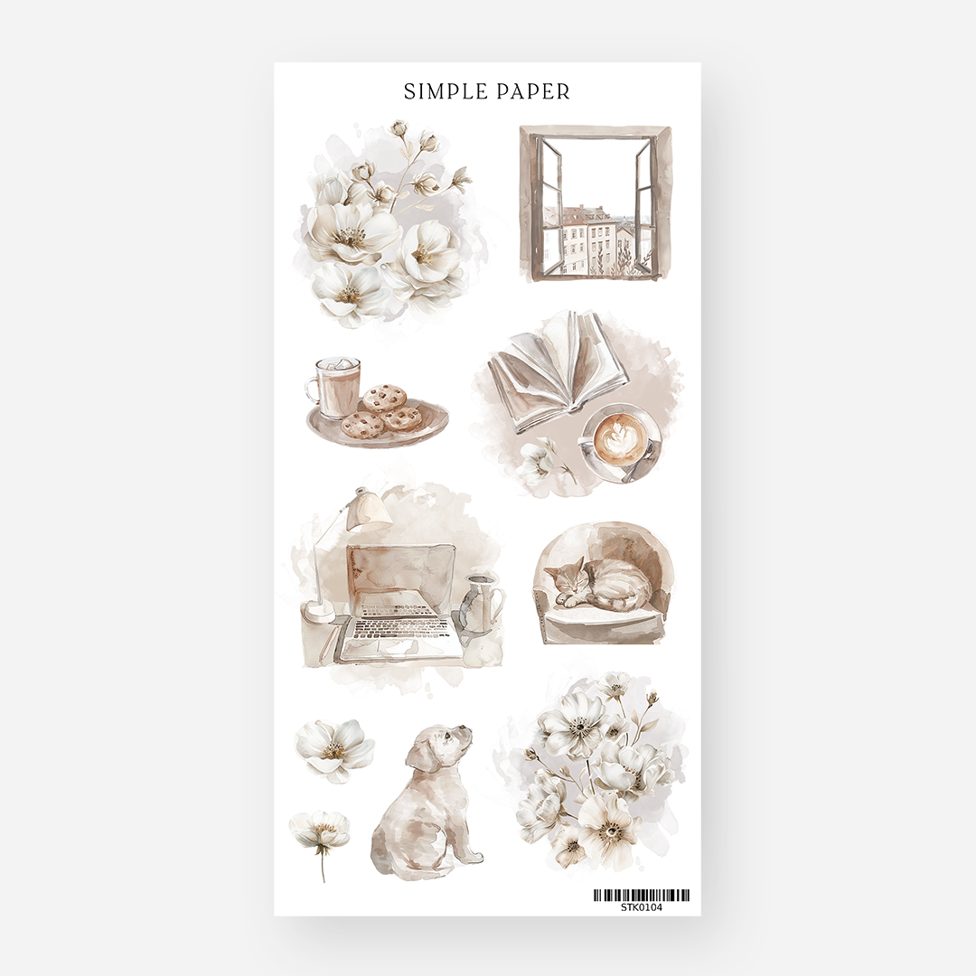 Aesthetic - Sheet 4 - Simple Paper