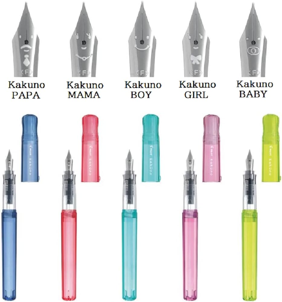 Pilot Kakuno Fountain Pen Family Series | Baby Yellow - Simple Paper 