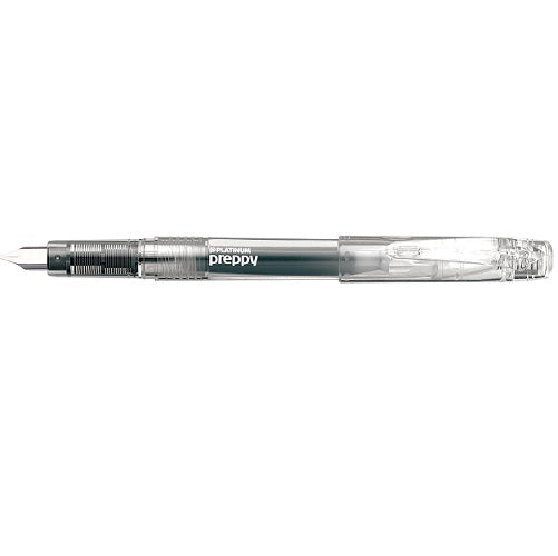 Platinum Preppy Fountain Pen | Clear | F - Simple Paper 