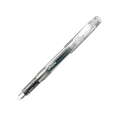 Platinum Preppy Fountain Pen | Clear | F - Simple Paper 