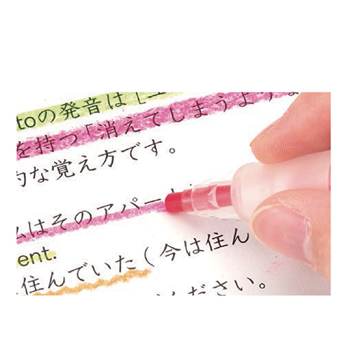 Kutsuwa Neonpitsu Knock Highlighter Pencil - Simple Paper 