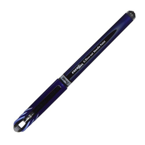 Pentel EnerGel Euro Gel Pen | Needle-Point | Black Ink - Simple Paper 