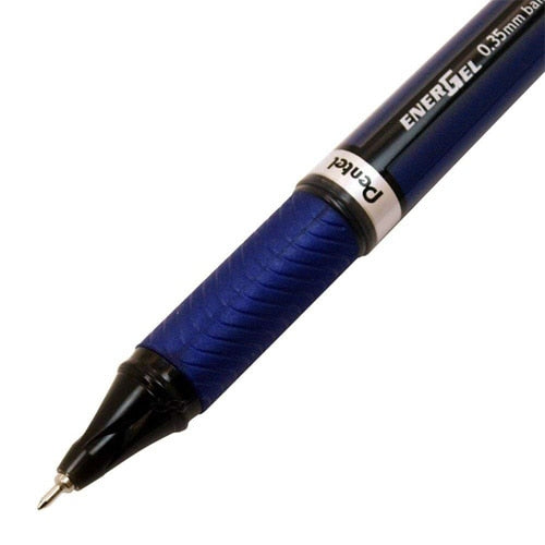 Pentel EnerGel Euro Gel Pen | Needle-Point | Black Ink - Simple Paper 