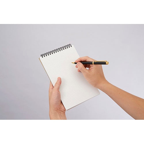 Maruman Mnemosyne N165 Twin Ring Notepad | A5 | Graph - Simple Paper 