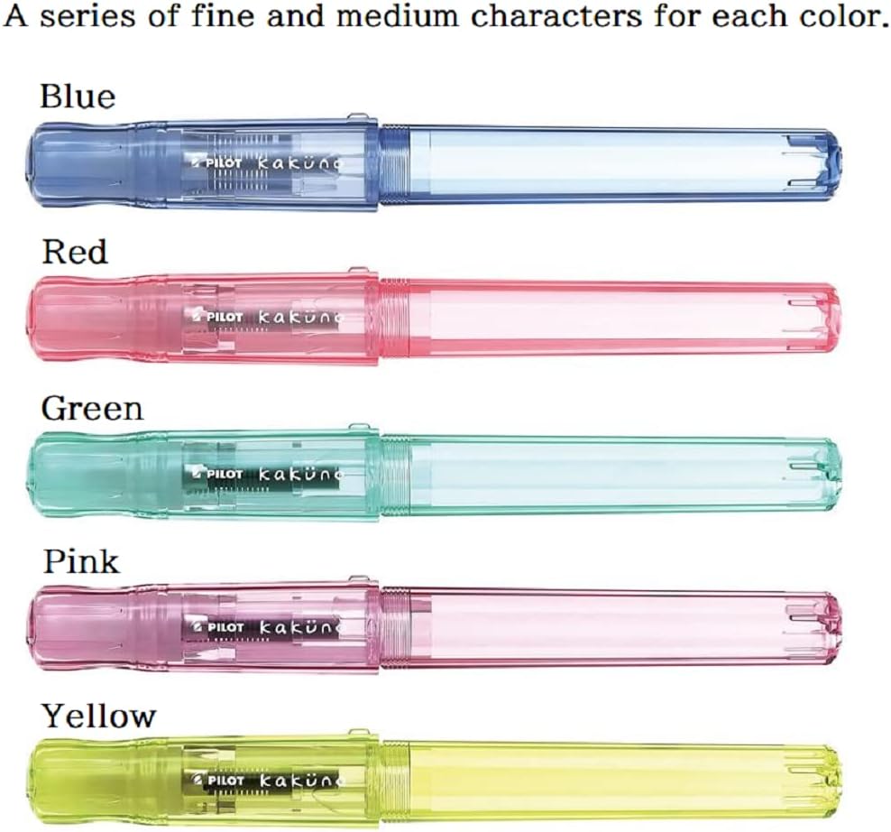 Pilot Kakuno Fountain Pen Family Series | Baby Yellow - Simple Paper 