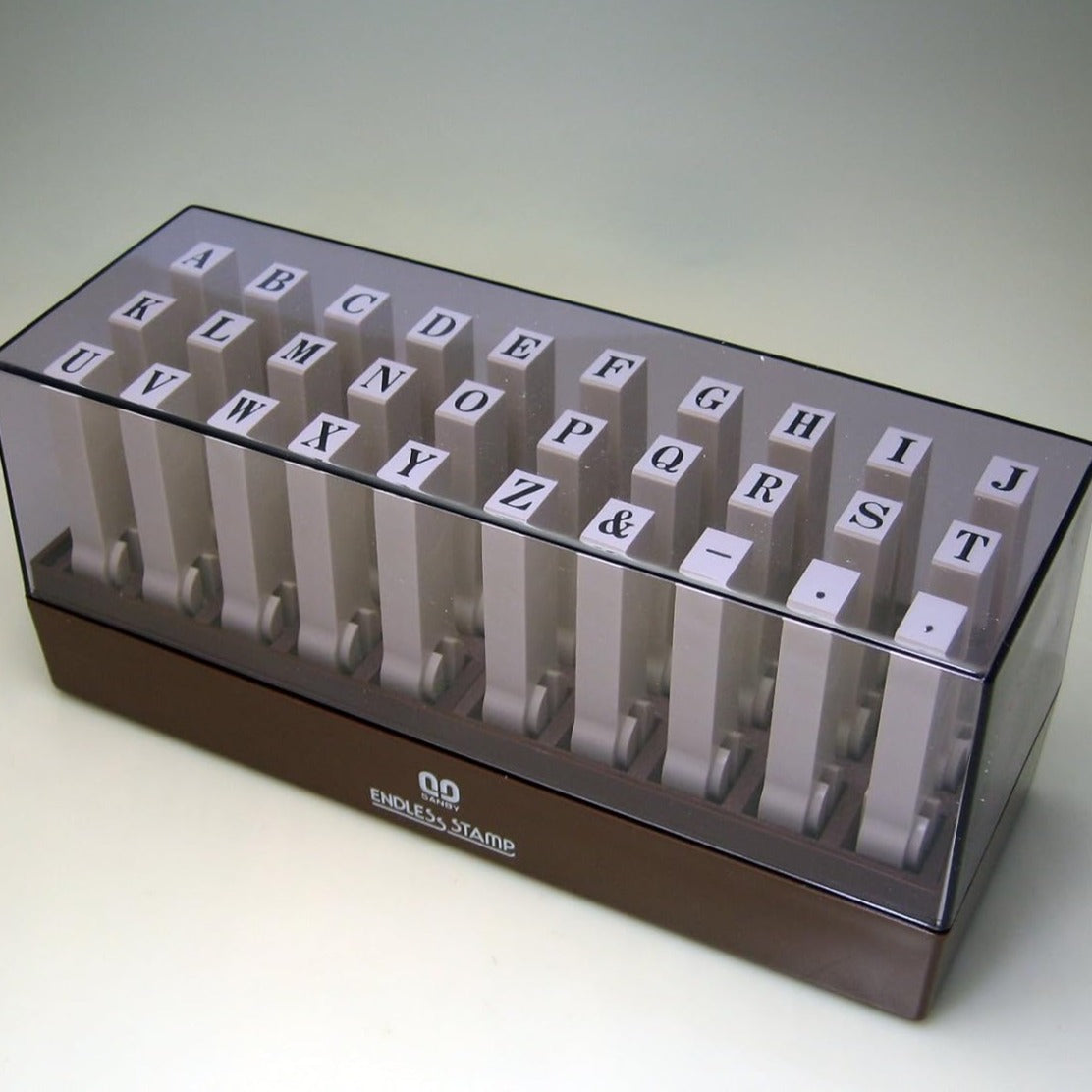 Sanby Endless Stamp Set | Alphabet [5 Sizes] - Simple Paper 