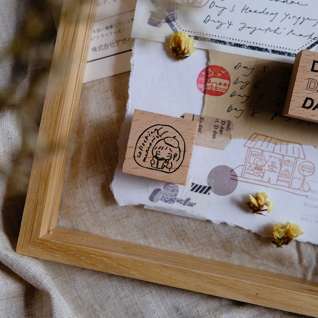 Eileen Tai Rubber Stamps | Travel Series - Simple Paper 