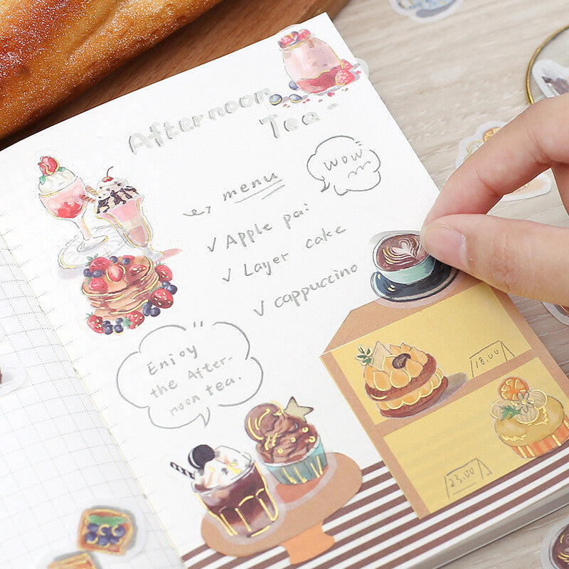 BGM Agenda Sticker Flake Stickers | Berry Sweets - Simple Paper 