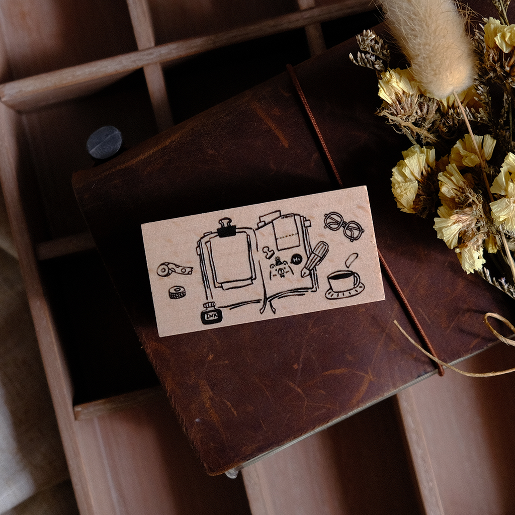 Eileen Tai Rubber Stamps | Travel Series - Simple Paper 