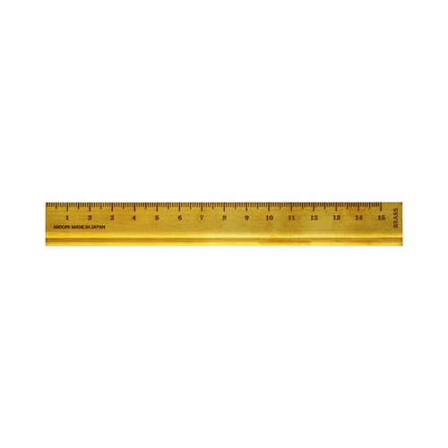 Traveler's Notebook Brass Ruler - Simple Paper 