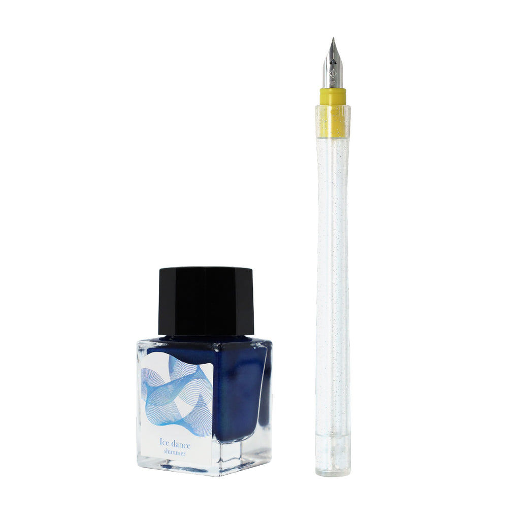 Sailor Dipton Mini Ink & Dip Pen Set | Ice Dance (Limited Edition) - Simple Paper 