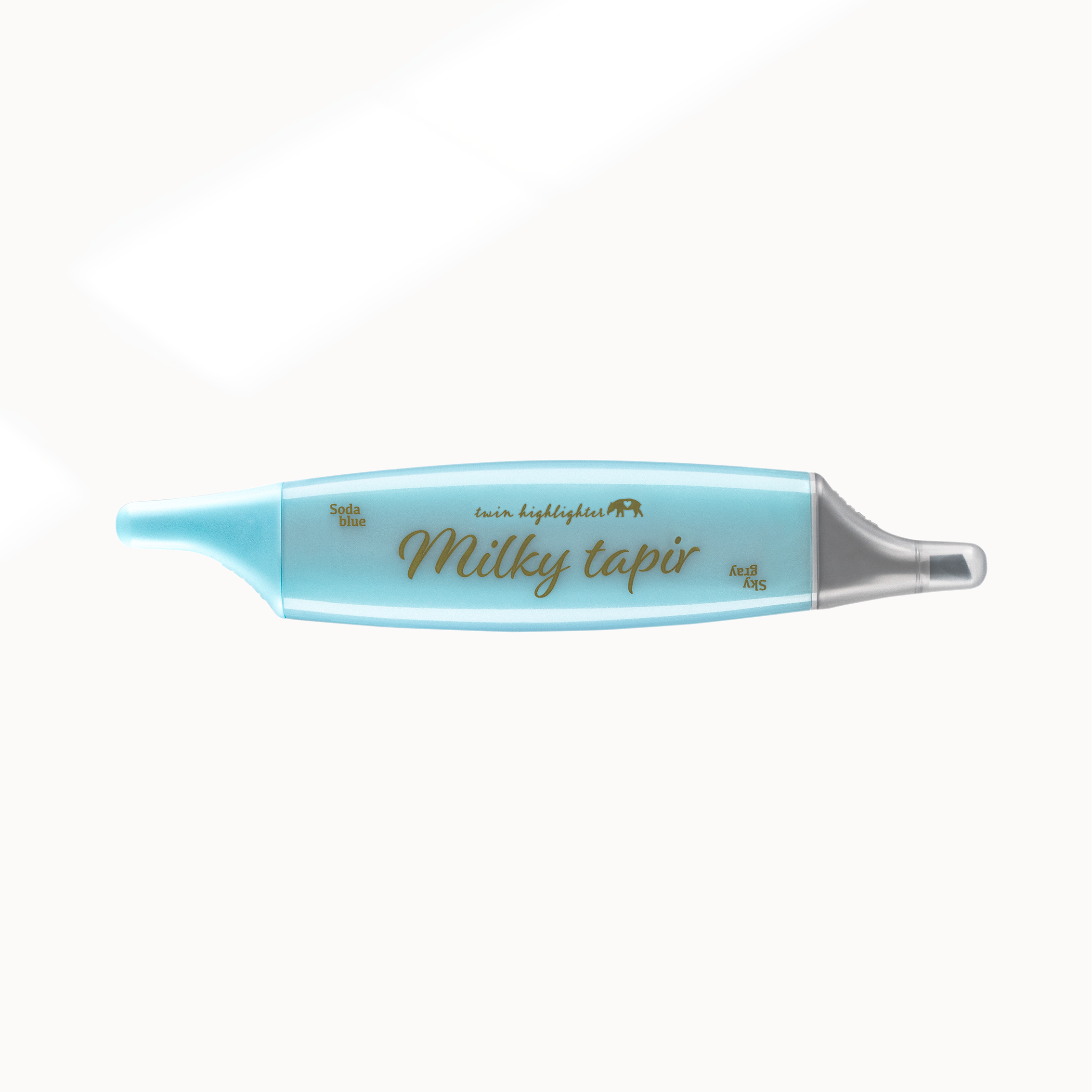 Kobaru Milky Tapir Highlighter - Simple Paper 