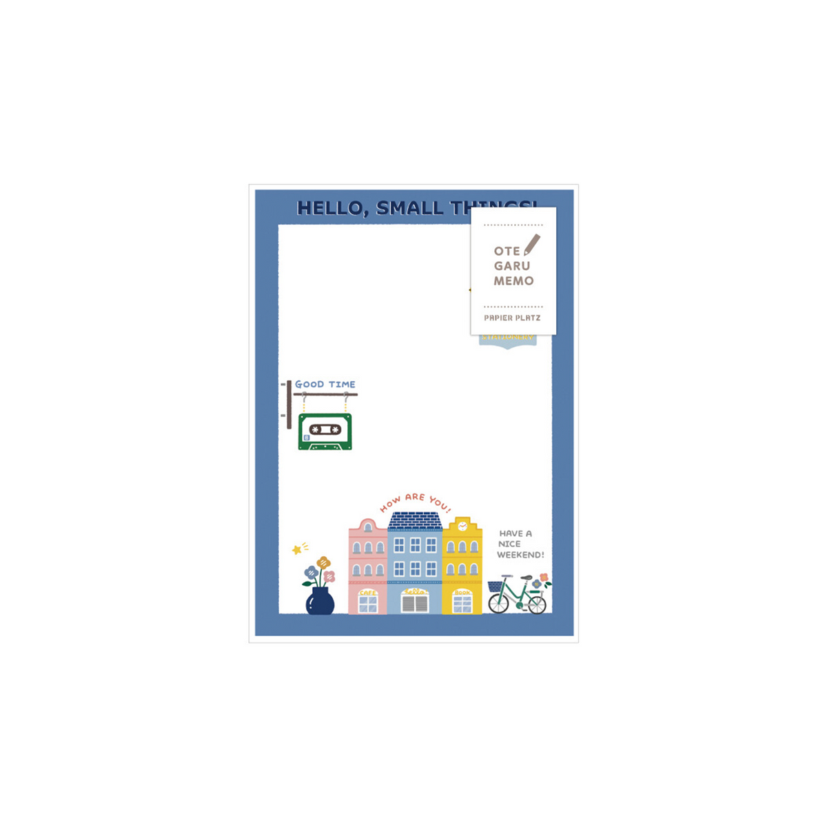 Eric Small Things Eric Small Things x Papier Platz Otegaru Memo | Favorite Place – Simple ...