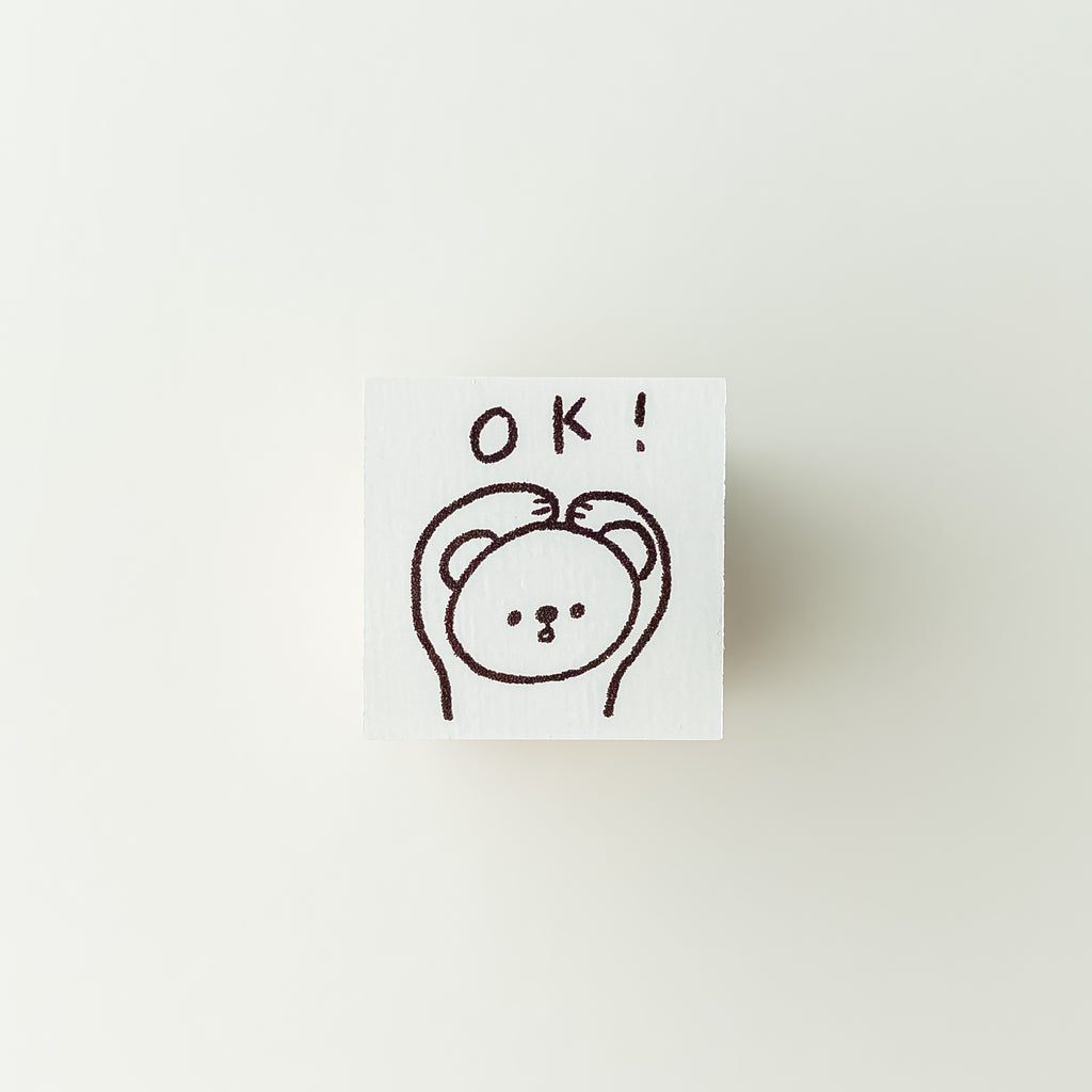 ranmyu Rubber Stamp | OK! - Simple Paper 