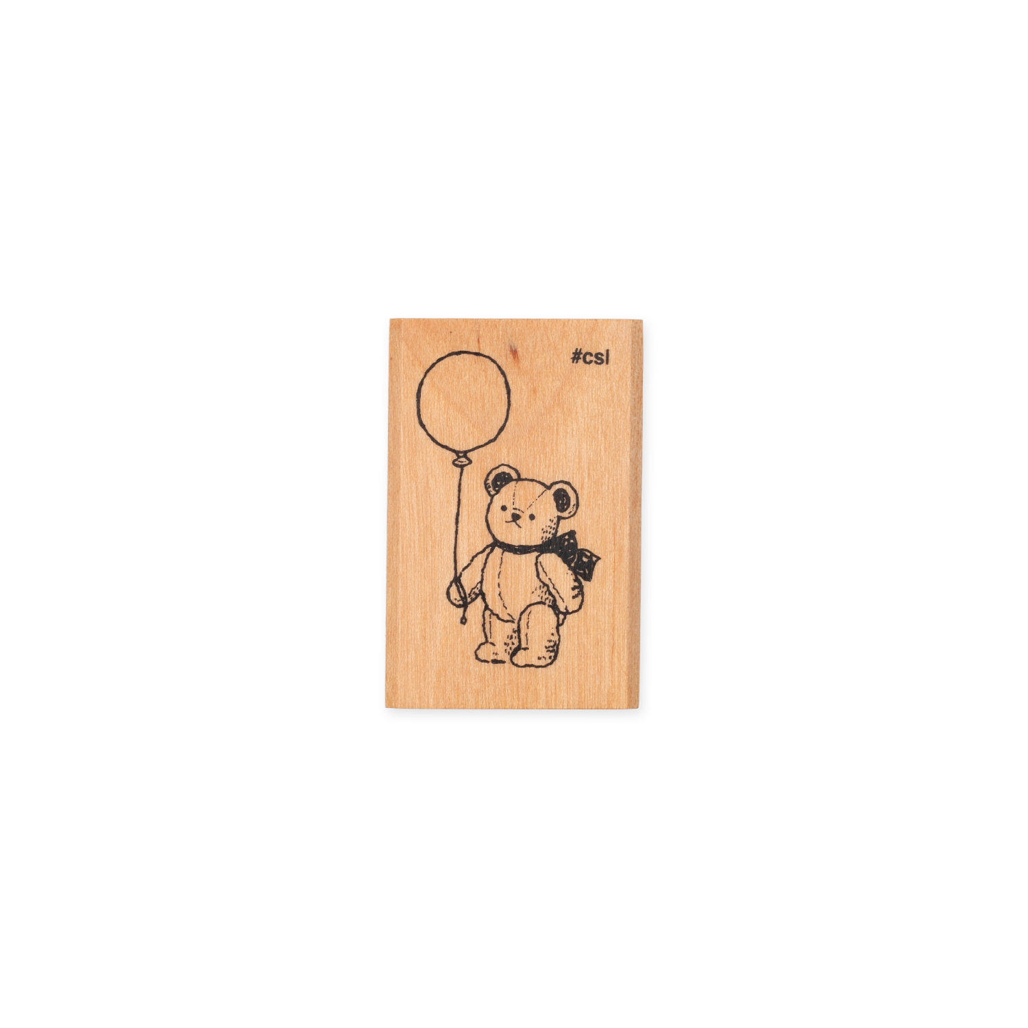 Kodomo No Kao Rubber Stamp Balloon Bear