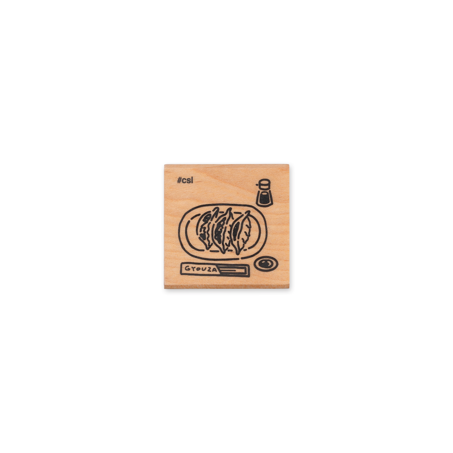 Kodomo No Kao Rubber Stamp Chinese Dumplings