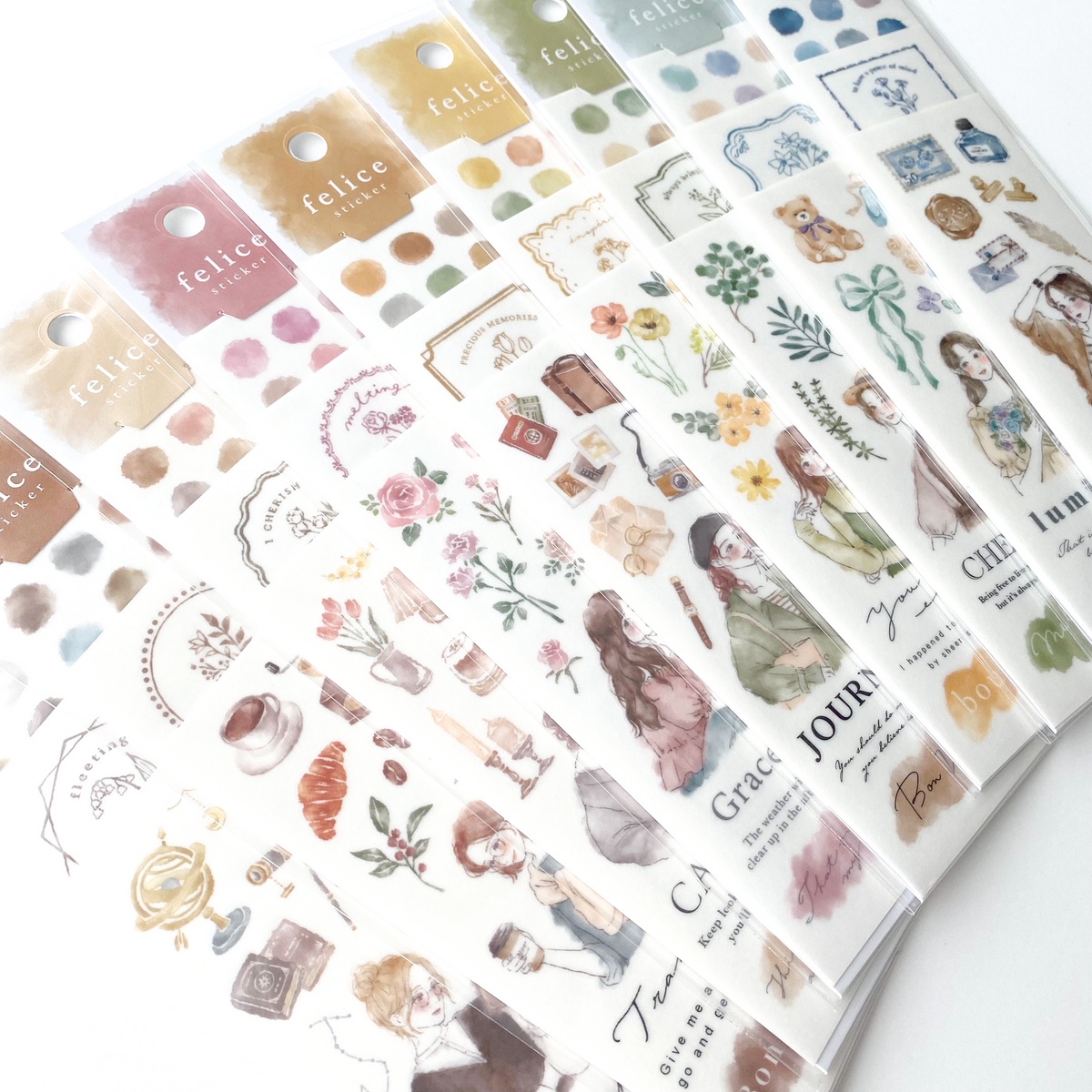 Mind Wave Felice Stickers – Simple Paper