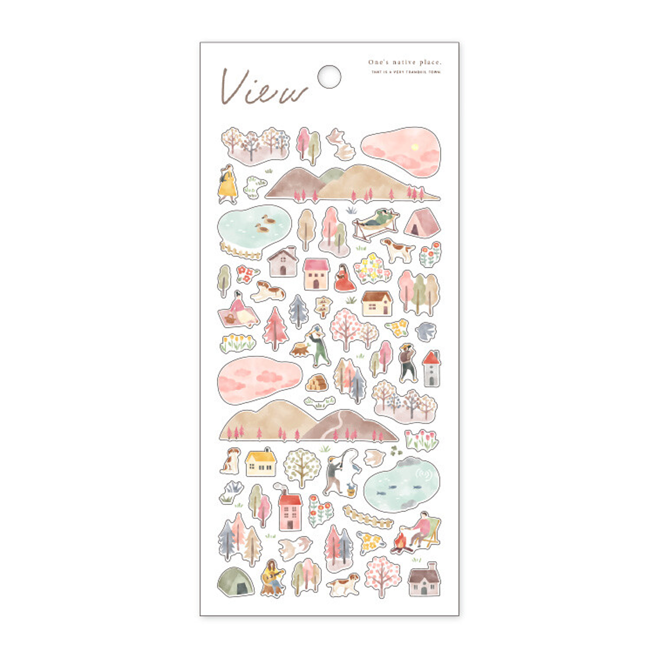 Mind Wave Transparent Stickers | View - Simple Paper 