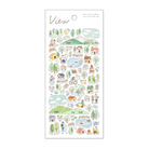 Mind Wave Transparent Stickers | View - Simple Paper 