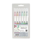 ZIG Clean Color Dot Single 6 Color Set | Mild Smoky - Simple Paper 