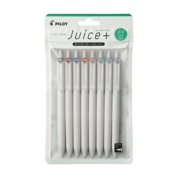 Pilot Juice+ Gel Pen | 0.4mm | 8-Color Set – Simple Paper