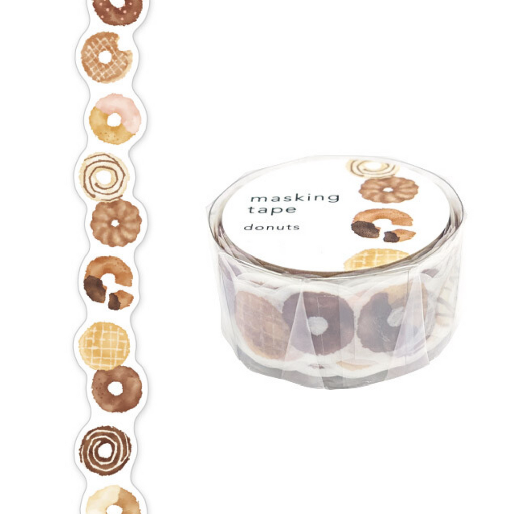 Mind Wave Diecut Washi Tape | Donuts - Simple Paper 