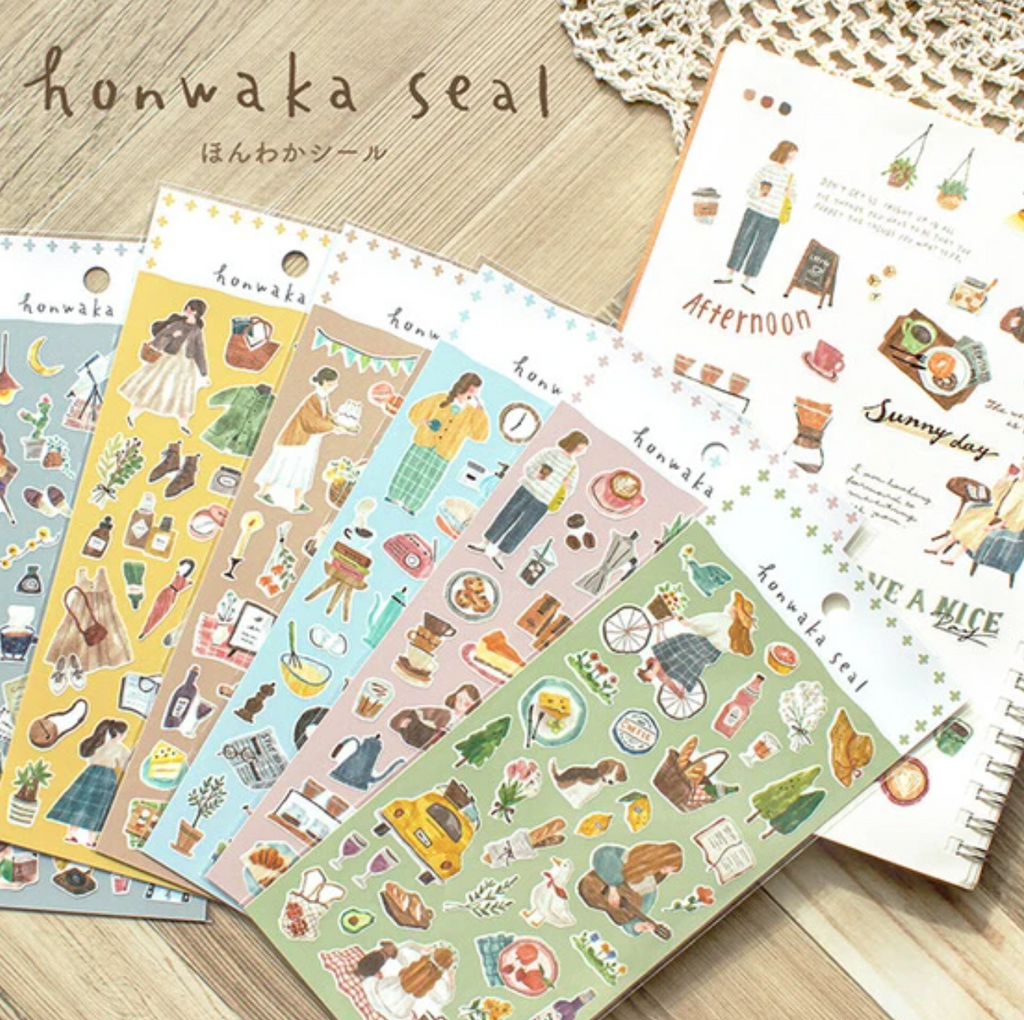 Mind Wave Honwaka Stickers | Early Bird - Simple Paper 