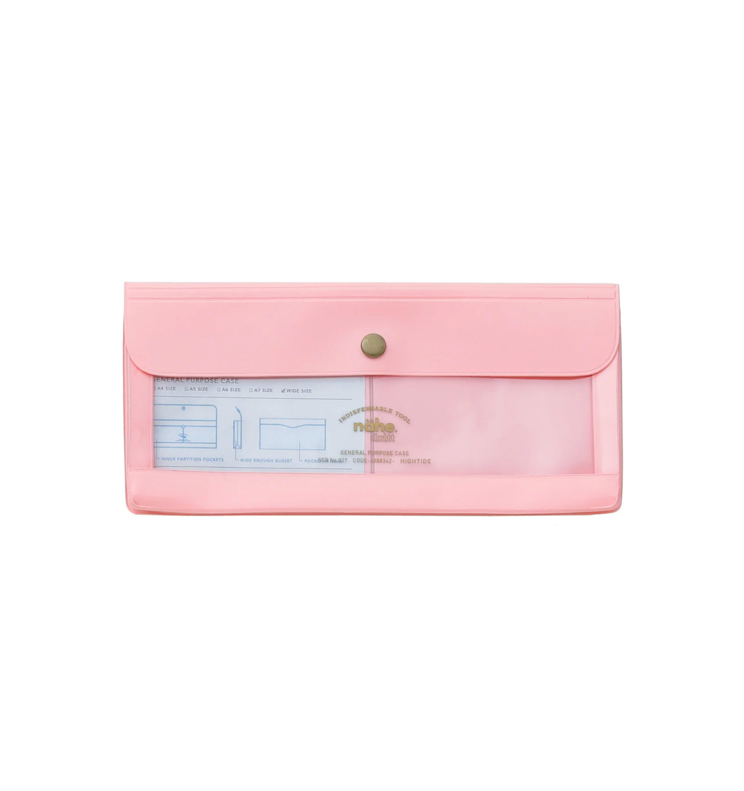 Hightide | Nahe General Purpose Case Wide | Pink - Simple Paper 