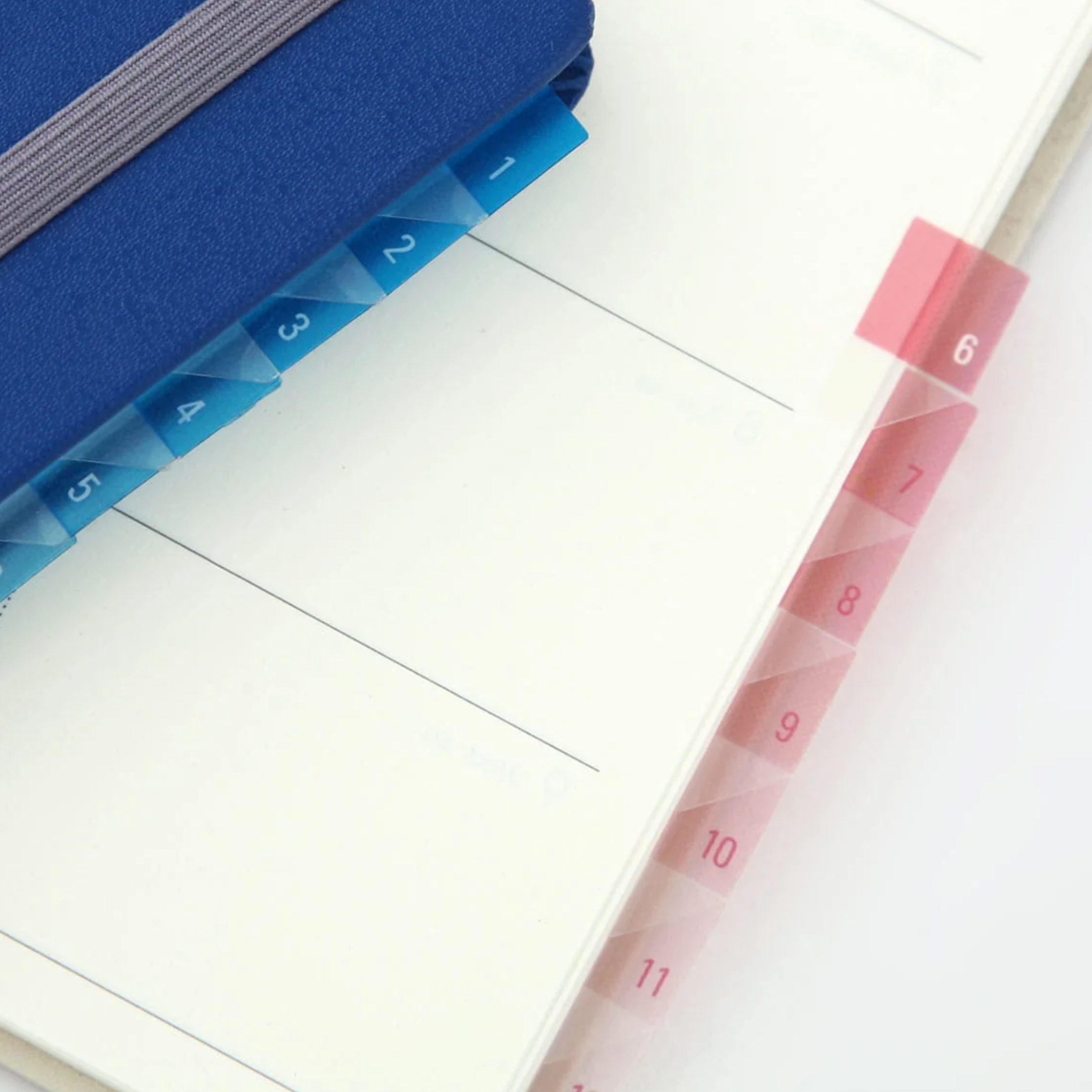 Hightide | See- Through Index Tabs | Graduation Pink - Simple Paper 