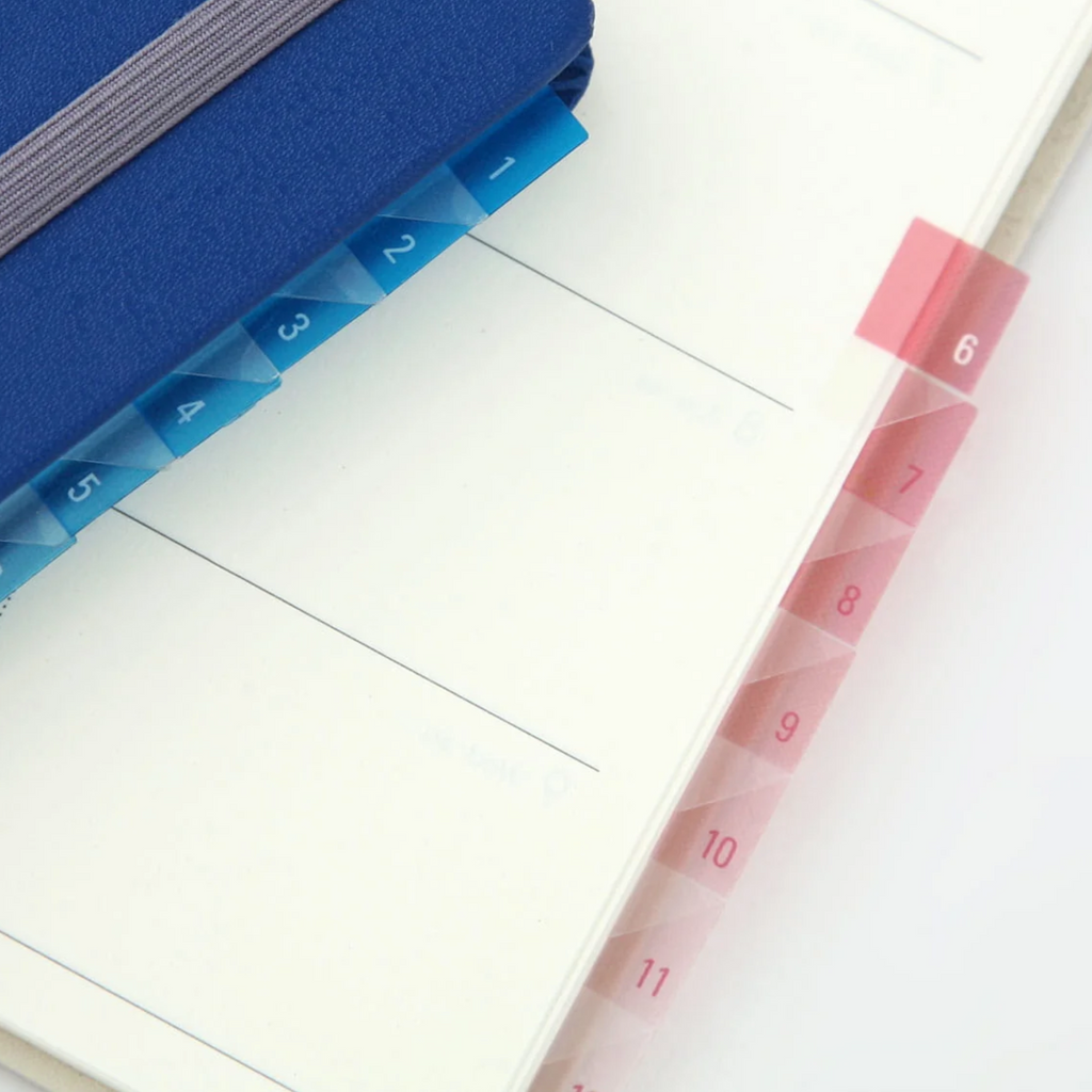 Hightide | See- Through Index Tabs | Graduation Pink - Simple Paper 