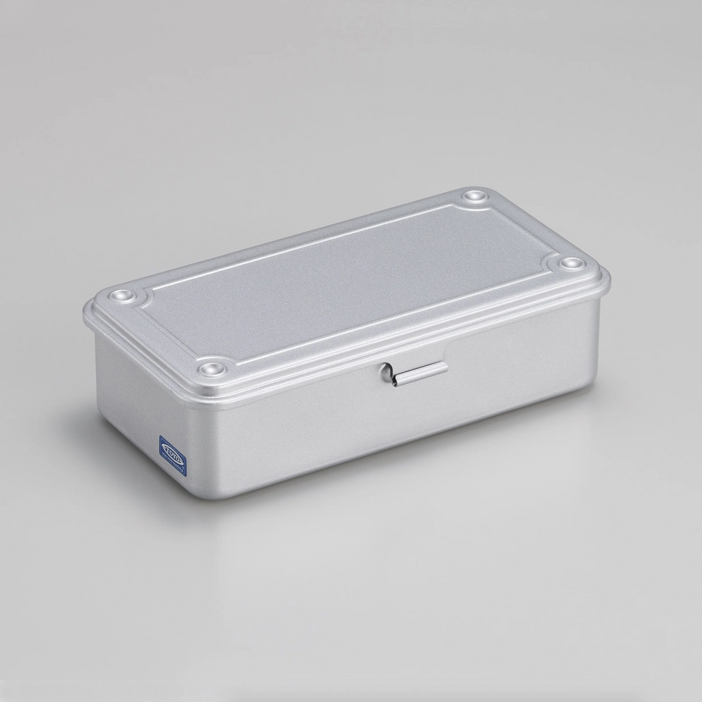 Toyo Steel Stackable Storage Box | T-190 | Silver - Simple Paper 