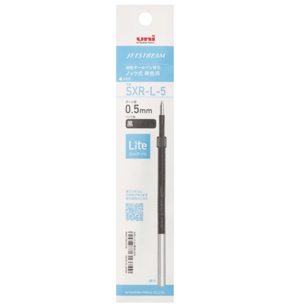 Mitsubishi Uni Jetstream Lite Touch Ink Ballpoint Pen | 0.5mm - Simple Paper 