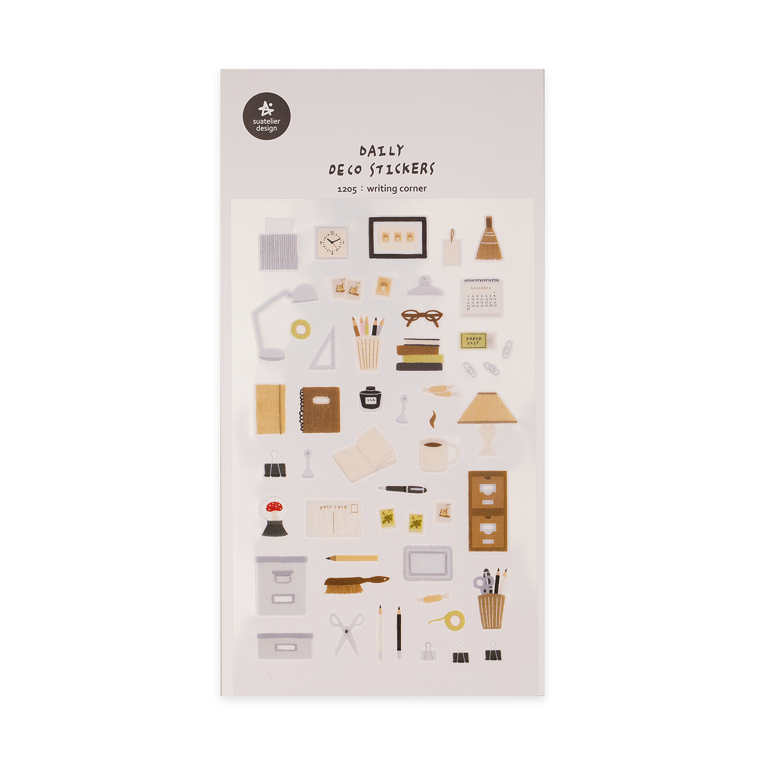 Suatelier Stickers No. 1205 Writing Corner