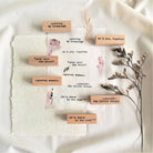 Eileen Tai Wooden Stamps | Typewriter Phrases 1.0 - Simple Paper 