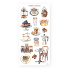 Cafecito – coffee cups, pastries, and café scene stickers for journaling