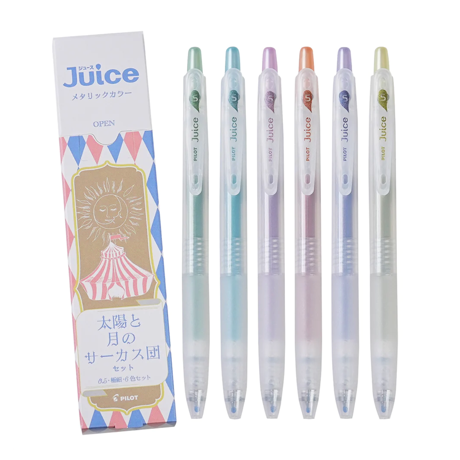 Pilot Juice Metallic Gel Pen | Limited Circus Series - Simple Paper 