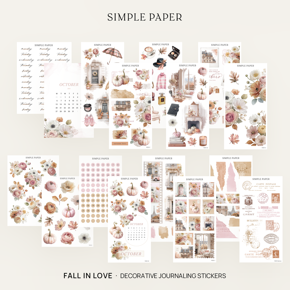 Decorative Sticker Kit Subscription | Simple Paper
