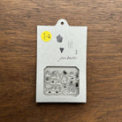 JIZAI POCKET clear stamp set On the Go by necktie x mizushima.