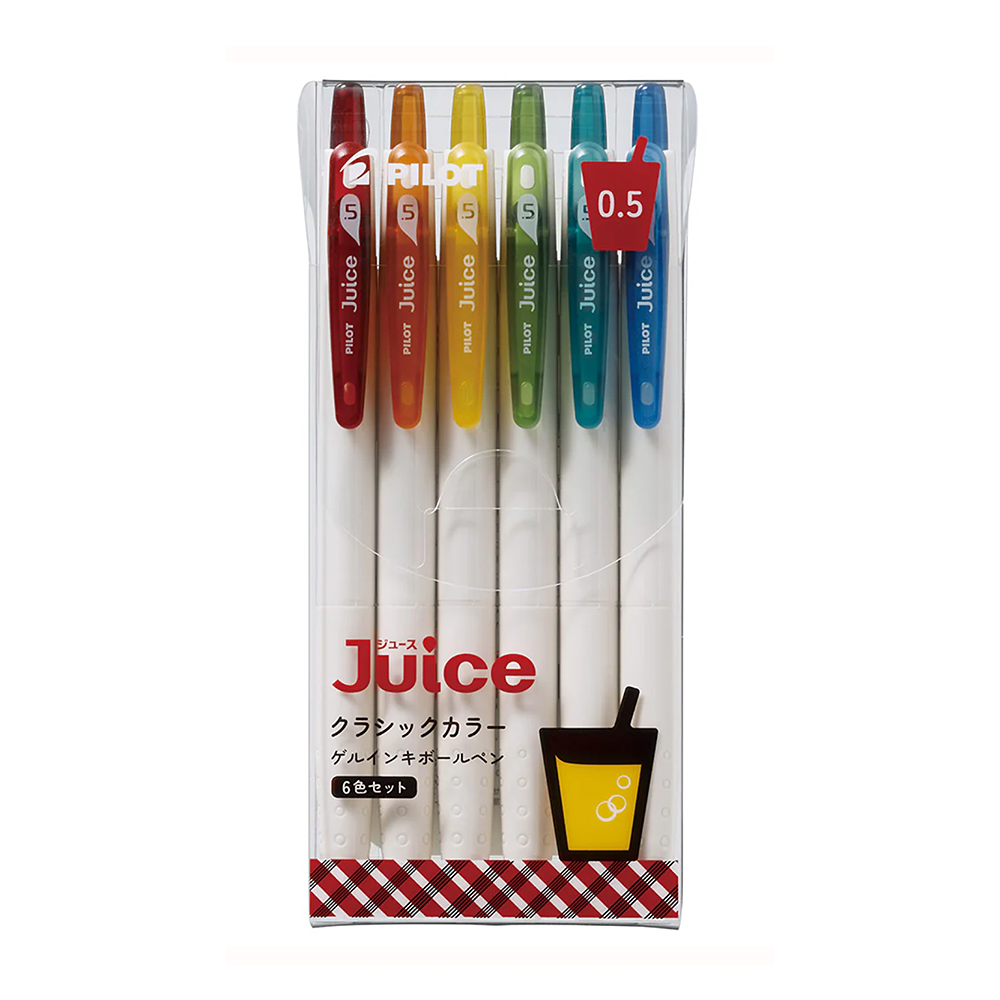 Pilot Juice Gel Pen | Classic Colors - Simple Paper 