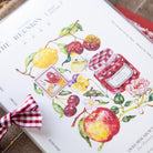 The Reunion cover art, lychee, cherry, apple and lemon in watercolor. Photo: OURS Studio