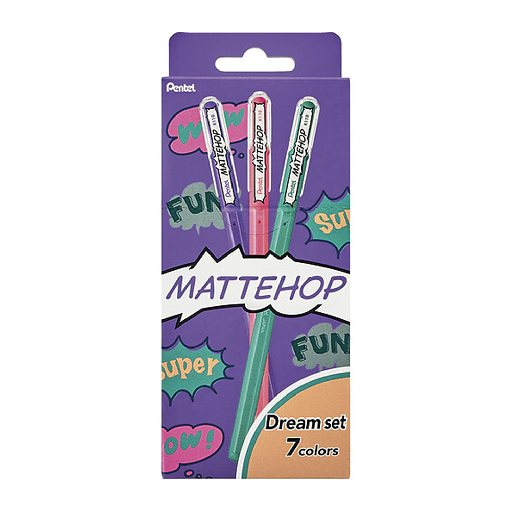 Pentel Gelroller Mattehop Orange Pentel Gelroller Mattehop Orange
