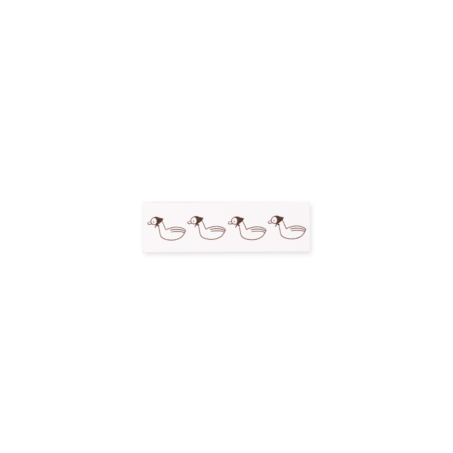 ranmyu Rubber Stamp Duckling Line