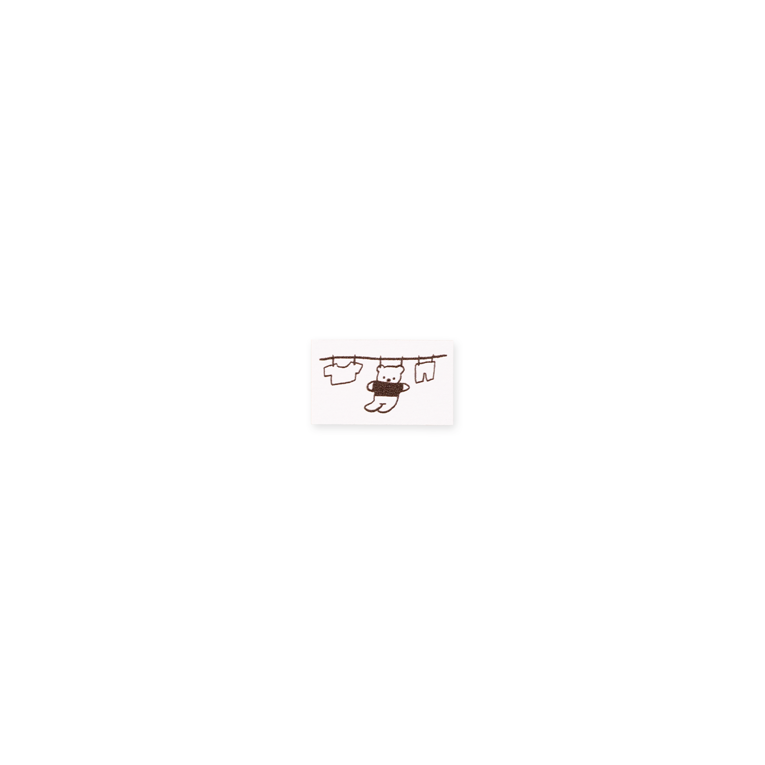ranmyu Rubber Stamp Laundry Mini