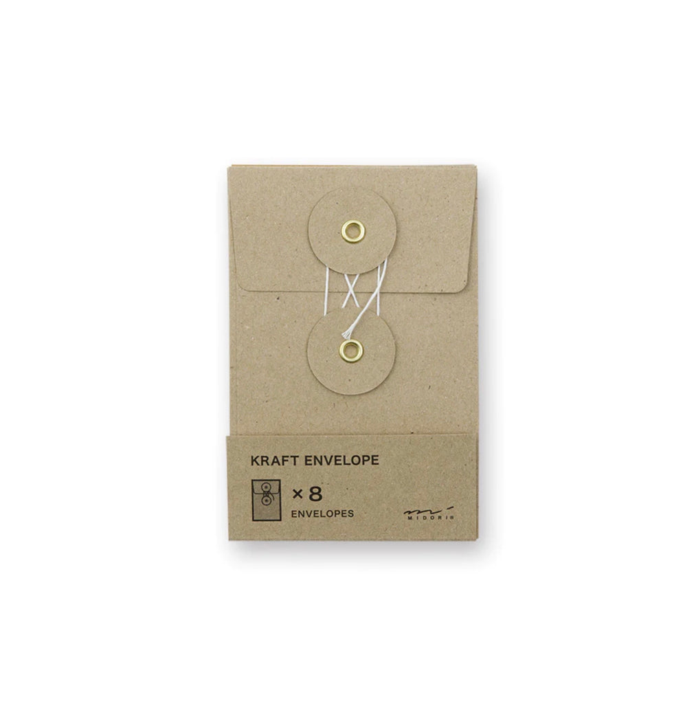 TRC Kraft Envelope With String | S | Brown - Simple Paper 